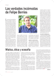 Las verdades incómodas de Felipe Berríos