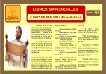 LIBRO DE BEN SIRÁ - Parroquias de La Manga del Mar Menor