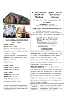Saint Paul Catholic Church and Missions