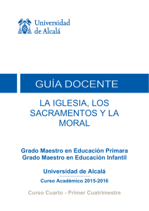 la iglesia, los sacramentos y la moral