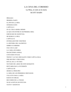 la cena del cordero - Misioneros del Sagrado Corazón en el Perú