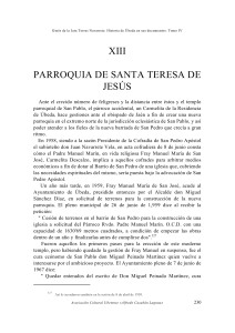 parroquia de santa teresa de jesús