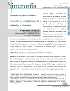 Sistema educativo en México - Universidad de Guadalajara