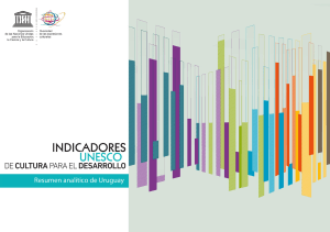 indicadores de cultura para el desarollo en uruguay