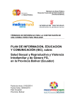 PLAN DE INFORMACION, EDUCACION Y COMUNICACIÓN (IEC