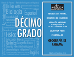 Geografía de Panamá 10º (formato PDF / 2 MB )