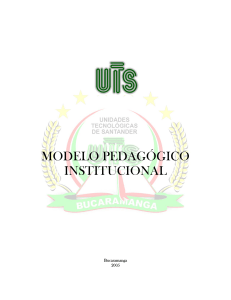 modelo pedagógico institucional