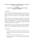 Dirección de Educación del MEC – Dirección del Programa de