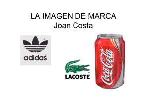 LA IMAGEN DE MARCA Joan Costa