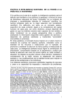 pol&iacute;tica e inteligencia sanitaria, de la teor&iacute;a a la pr&aacute;ctica (y viceversa)