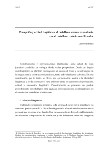 11. Désirée Schmid, «Percepción y actitud lingüística - e