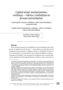 Capital social - Publicaciones Cient&iacute;ficas IUE