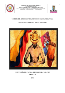 CATEDRA DE AFROCOLOMBIANIDAD Y DIVERSIDAD CULTURAL