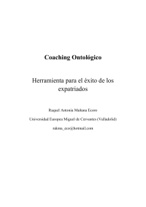Coaching Ontológico Herramienta para el éxito de - Líder-haz-GO