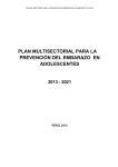 plan multisectorial para la prevención del embarazo en