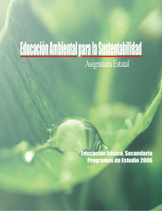 Educación Ambiental para la Sustentabilidad