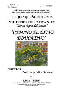 Santa Rosa del Sauce - mi centro educativo