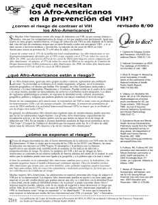 rev sp af-am fact sheet.qxd - Center for AIDS Prevention Studies