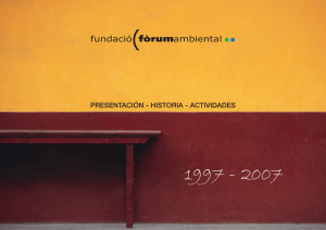 fòrum - Fundació Fòrum Ambiental