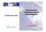 Fundación Chile Desarrollo de Competencias de Empleabilidad