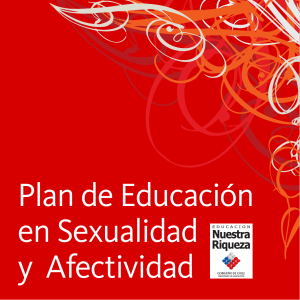 Plan de Educación en Sexualidad y Afectividad