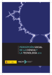 percepción social de la ciencia y la tecnología 2010 - Icono