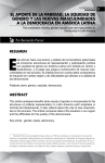 el aporte de la paridad, la equidad de género y las