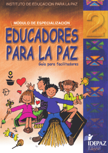 Educadores para la paz SERPAJ Ecuador, 2002