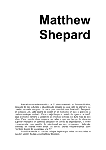 Mattew Shepard - Pepe Miralles