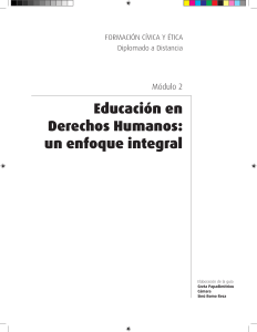 Educación en Derechos Humanos: un enfoque integral