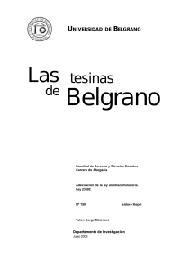 Tesina Kepel - Universidad de Belgrano