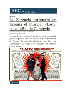 Lady, be good!», de Gershwin