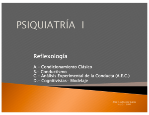 Reflexología - PSIQUIATRIA