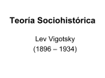 Teoría Sociohistórica - Psicología y Epistemología Genética
