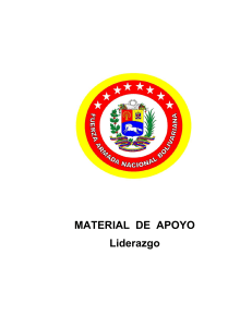 MATERIAL DE APOYO Liderazgo - Dirección de Educación de la