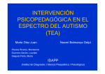 intervención psicopedagógica en el espectro del autismo ﴾tea﴿