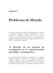 Problemas de Método - Propuesta de Moisés a Colombia