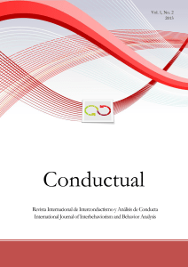 Conductual Vol_1 No_2