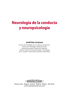 Neurología de la conducta y neuropsicología - Test