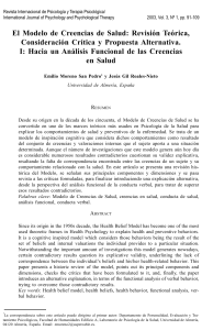 Spanish  - International Journal of Psychology and