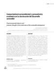 Comportamiento proambiental y pensamiento económico en la