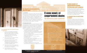 Sexual Harassment and Hazing Brochure Spanish Version