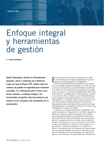 Enfoque integral y herramientas de gestión