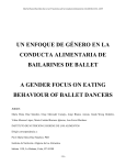 un enfoque de género en la conducta alimentaria de bailarines de