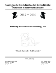 2015 2016 - Academy of Accelerated Learning, Inc.