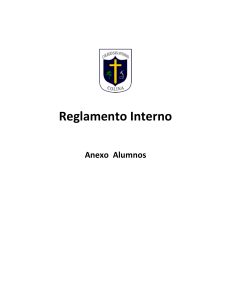 Reglamento Interno - Colegio San Antonio de Colina