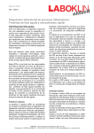 Diagnóstico laboratorial de procesos inflamatorios