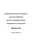 Programa 2015- 2016-Inmunologia