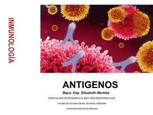 antigenos - Aula Virtual FCEQyN