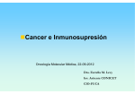 Inmunosupresión y cáncer-2013 [Modo de compatibilidad]